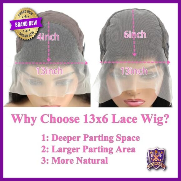 13x6 Lace Front Wig Human Hair Body Wave 180 Density 24 Inch Pre Plucked
